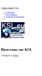 Mobile Screenshot of ksl.eu